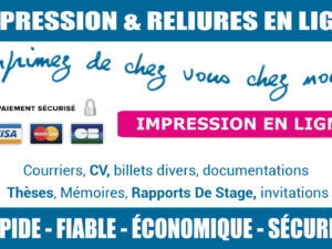 IMPRESSION & RELIURES EN LIGNES